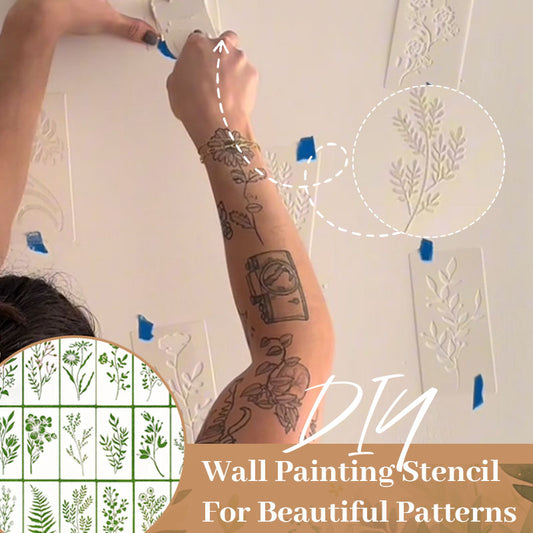 DIY Wall Painting Stencil for Beautiful Patterns